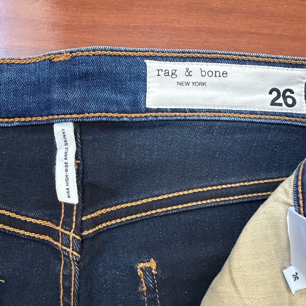 Rag & Bone.  Size 26.  Like new.